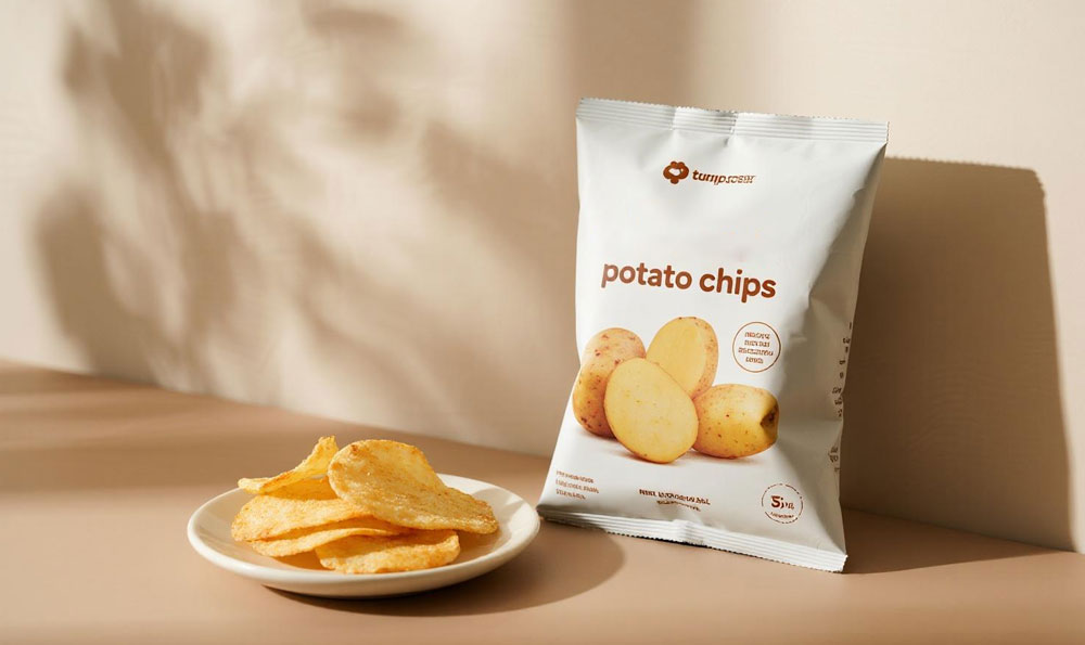 Öko -freundliche Chips -Tasche