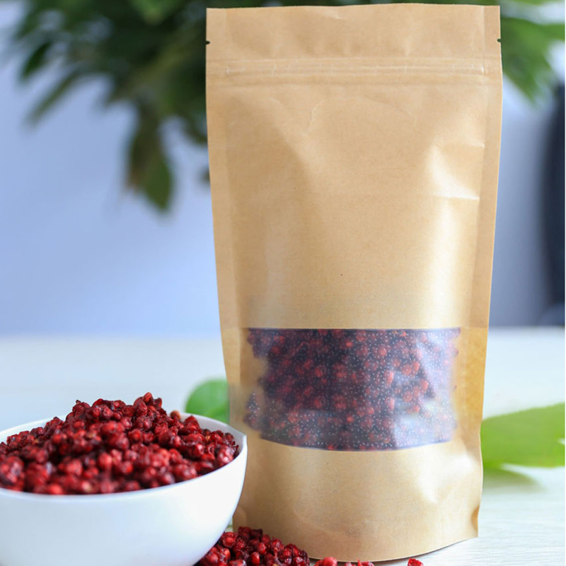 Laminated Recyclable Airtight Resealable Ziplock Spice Packaging Bags for Cooking