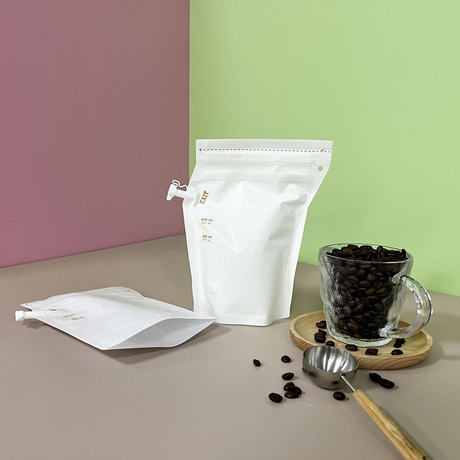 400ml Portable Pour-over Coffee Brewer Stand Up Reusable Coffee Brew Bags