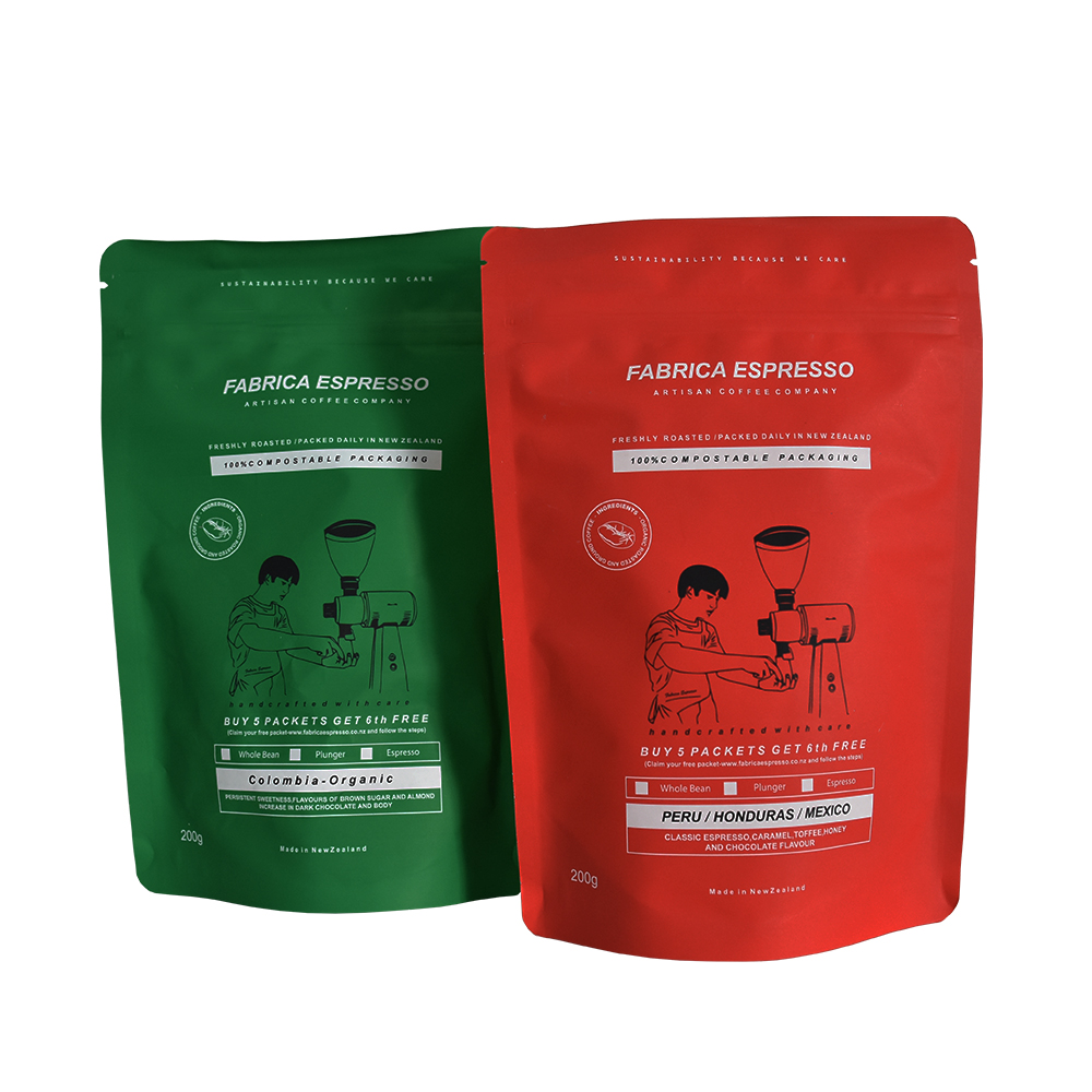 home compost coffee pouch