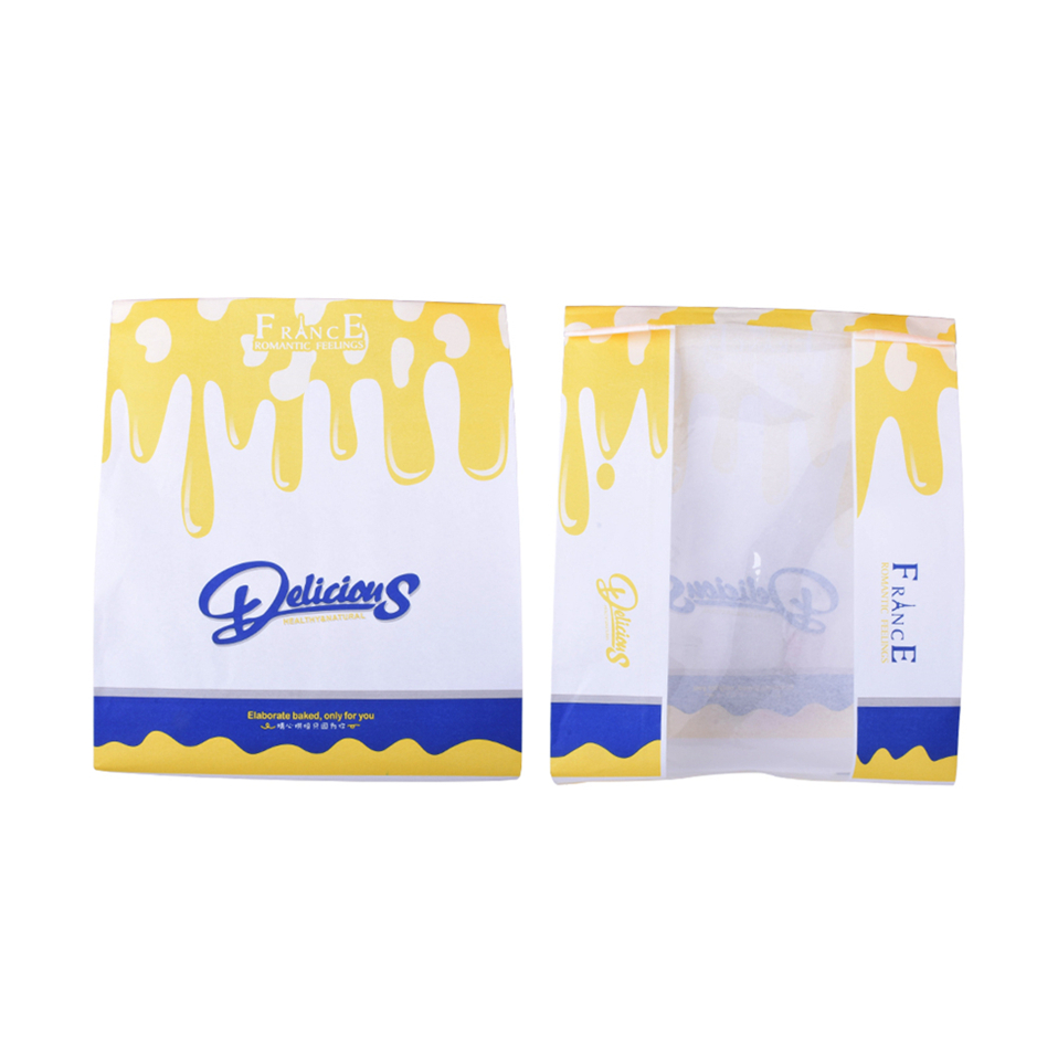 Download Wholesale Customized 5Kg Flour Packaging Paper Wheat Flour Bag With Window - Biopacktech Co.,Ltd