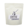 Matte white foil lamination printed doypack for roasted coffee beans