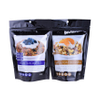 400g Matte Biodegradable Granola Muesli Kraft Stand Up Pouch For Food