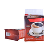 Gravure Stamping Colorful Place Bottom Coffee riciclabile con cerniera e finestra