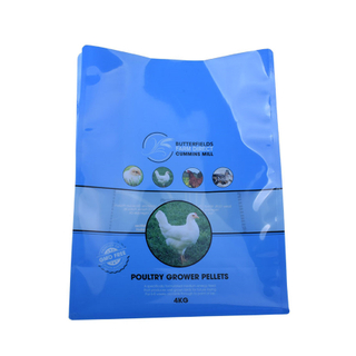 Customized Logo Tear Off Zip Poultry Feed Bags