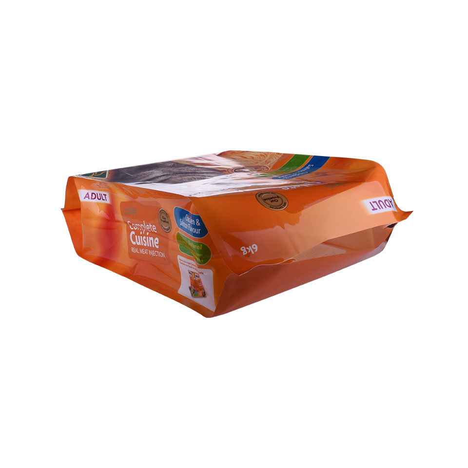 Colorful Printing Folded Bottom Cat Litter Bag