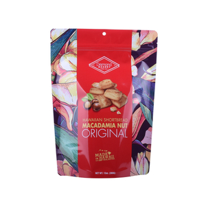 Custom Design Tear Off Zip Cello Cookie Bags