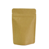 Resealabele Paper Brown Stand Up torebki