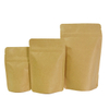 Exquisite Tear Notch Wholesale Kraft Stand Up Pouches