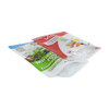 Resealable Ziplock Ziplock Top Custom Flat Bottom Pouch