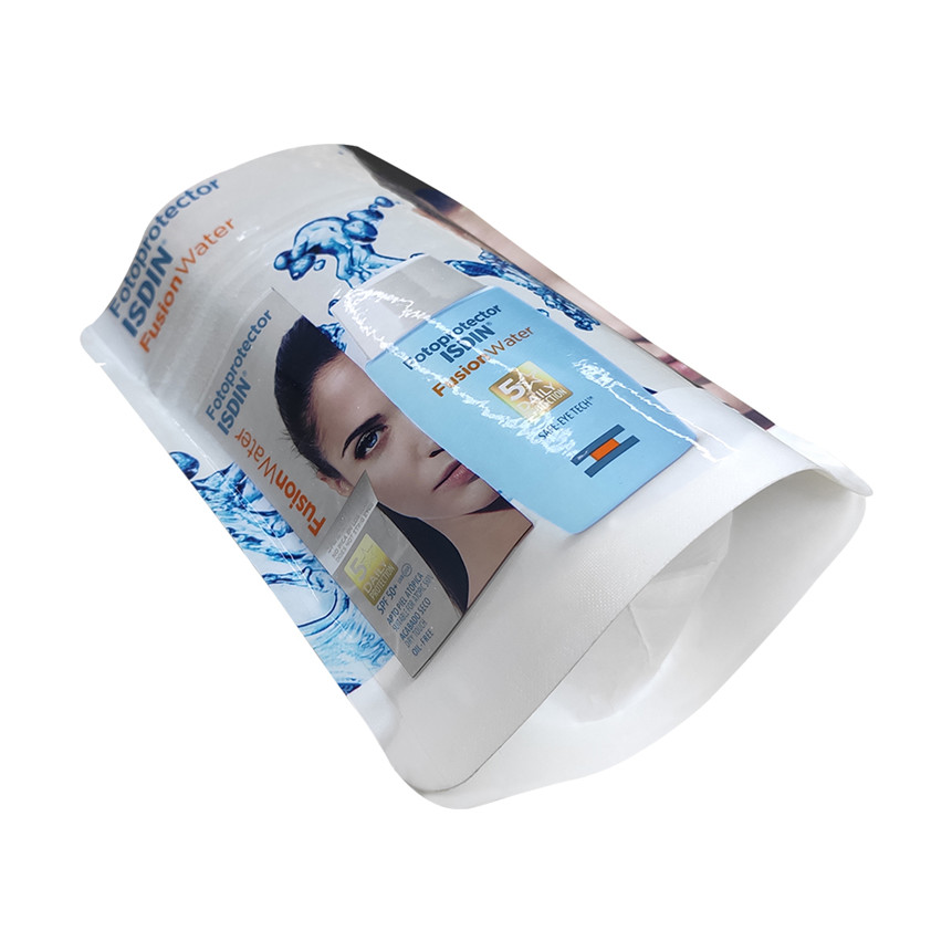 Moisture Proof Glossy Finish Custom Standing Pouch