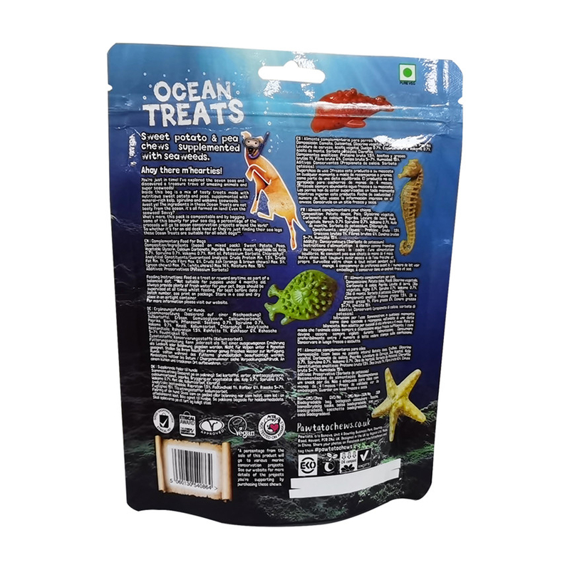 Personalized Logo Offset Printing Food Pouch Holder Babies
