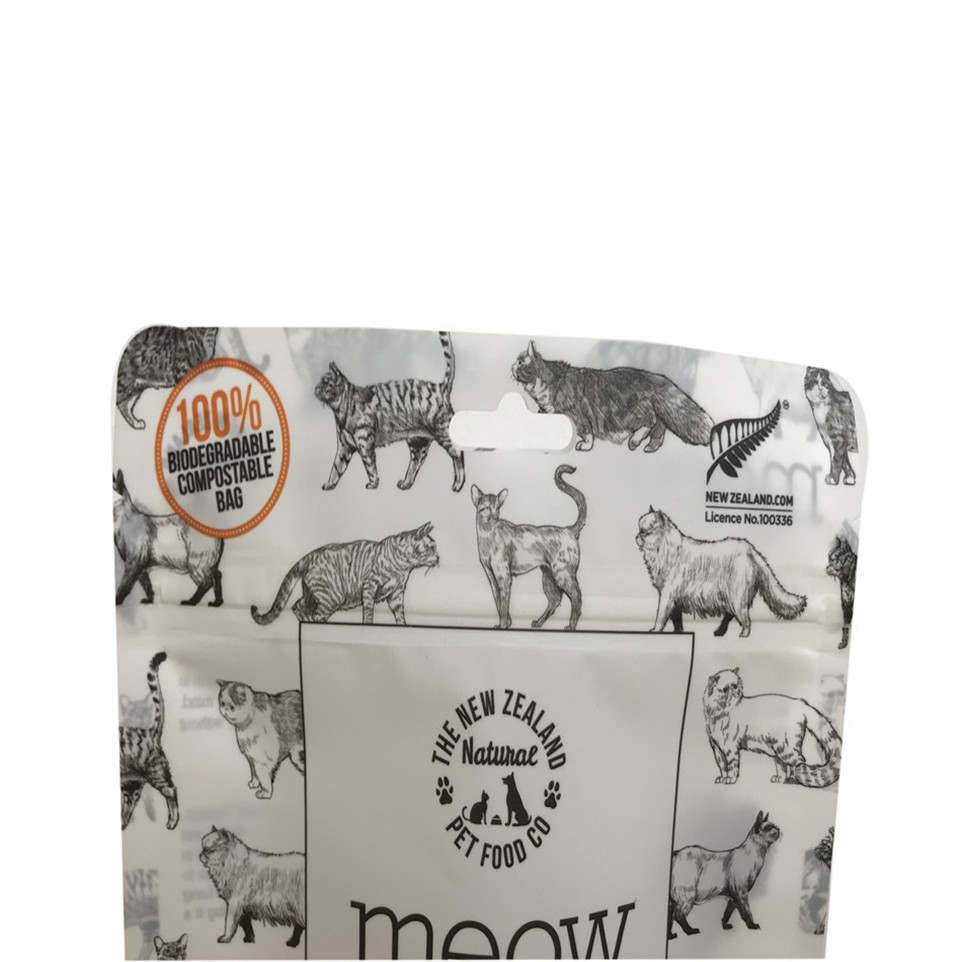 Eco Friendly Tear Notch Stand Up Pouch Zipper Bags