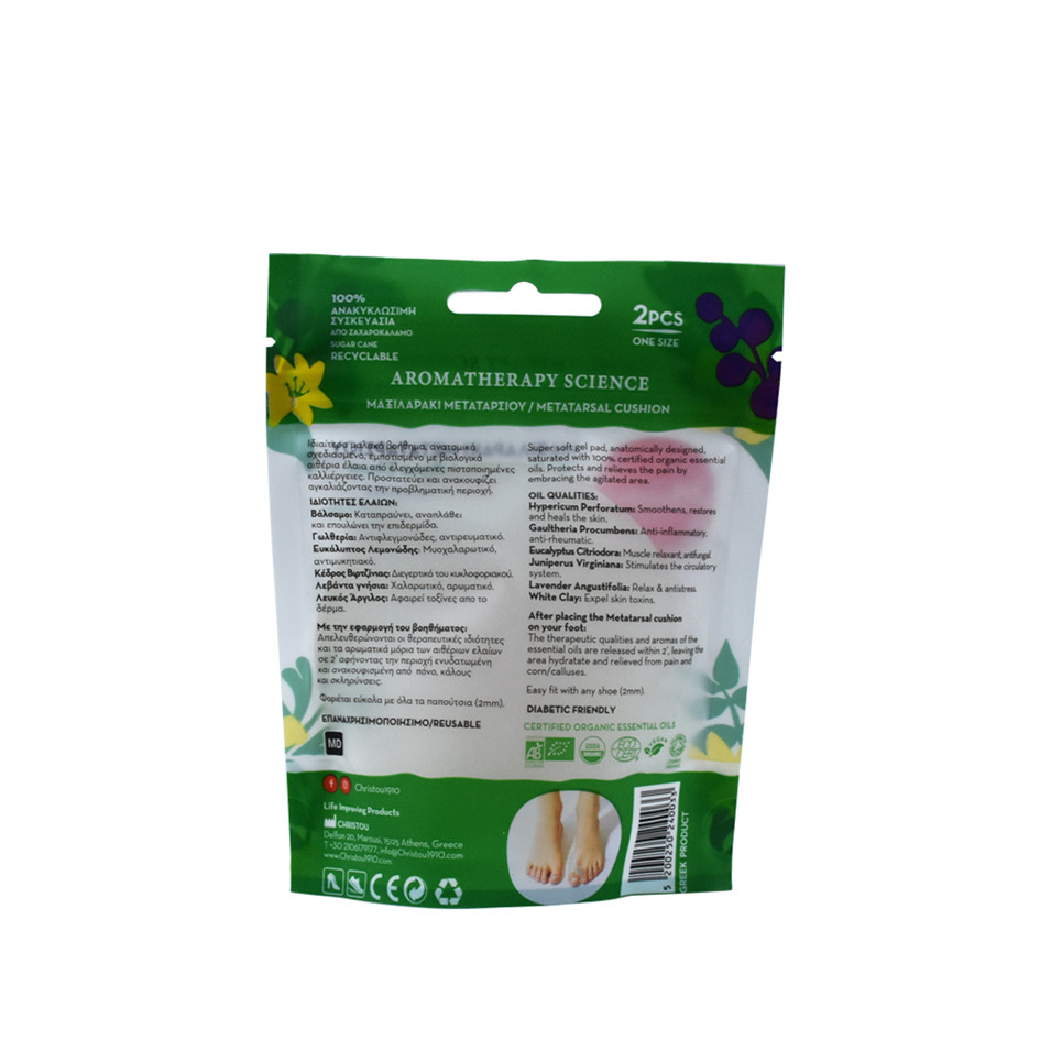 Food Ziplock Gravure Printing Cashew Paper Packaging
