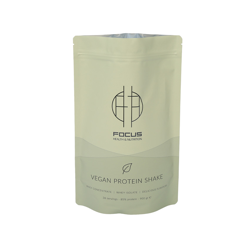 Custom Eco Friendly Compostable Healthy Protein Powder Smoothie Pouches Packaging