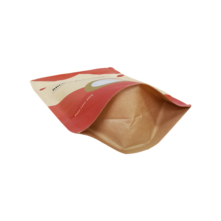 Biodegradable Material Resealable Stand Up Flexible Packaging for Protein Energy Bar