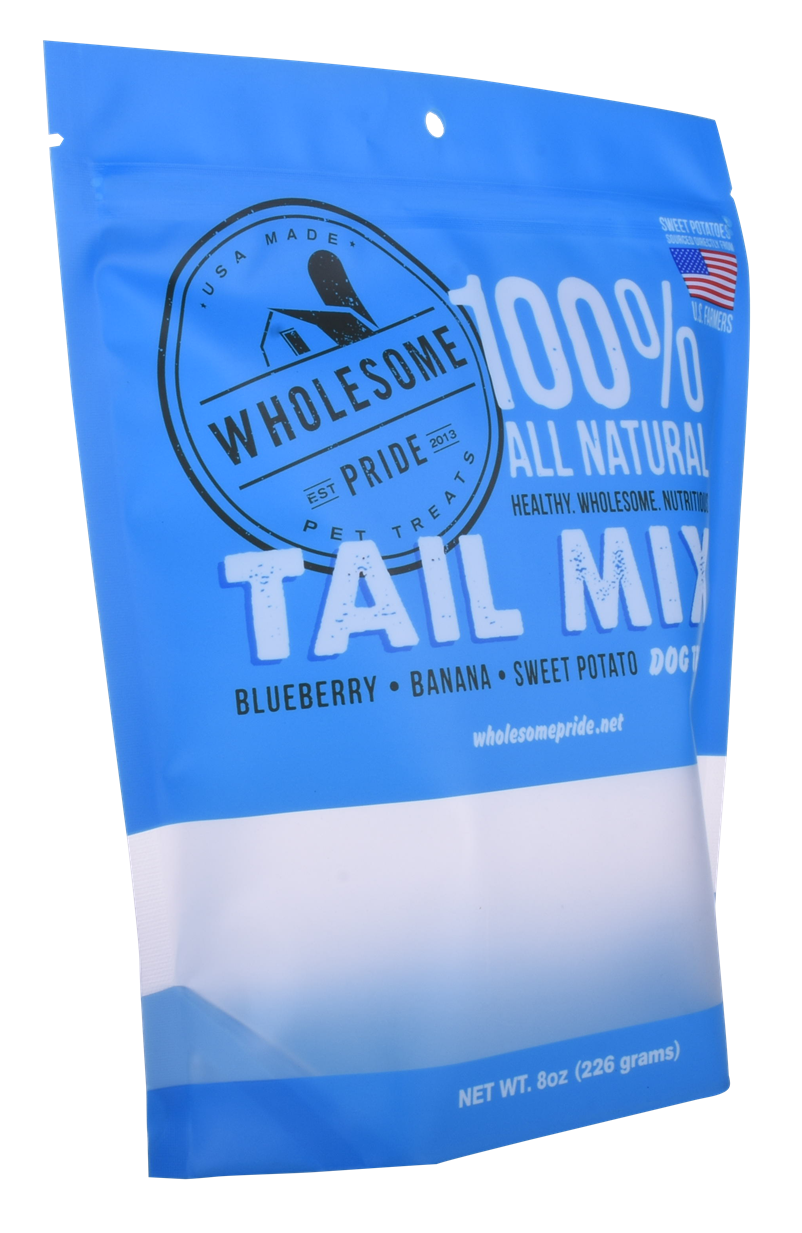 Customized Print Biodegradable Material Doypack Pet Food Ziplock Bag with Matt Finish