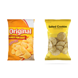Colorful Printing Full Gloss Finish Moisture Proof Chips Cracker Packaging of Snacks