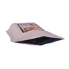 Natural Gravure Printing Kraft Ziplock Stand Up Pouch