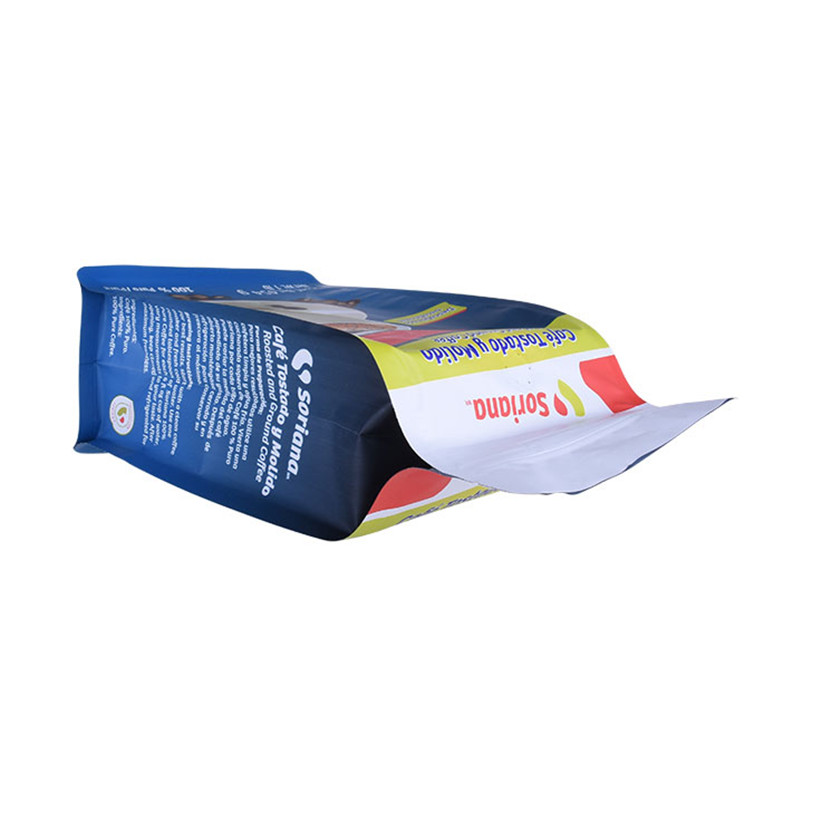 Bio-Degradable Heat Seal Customized Print Plastic Zip Lock Biodegradable Paper Food Packaging