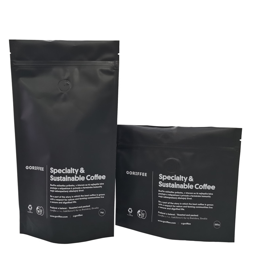 Recyclable Plastic Tea Pouch Packaging Design