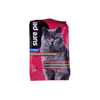 Colorful Printing Side Gusset Best Price Tear Notch Cat Food Bags