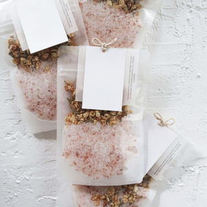 Private Labeling Resealable Stand Up Eco Friendly Bath Salt Packaging Supply in China