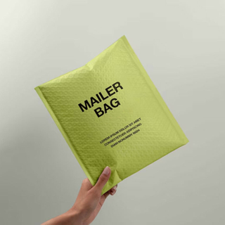 Kustom ramah lingkungan ramah lingkungan waterproof mandiri biodegradable bubble mailer