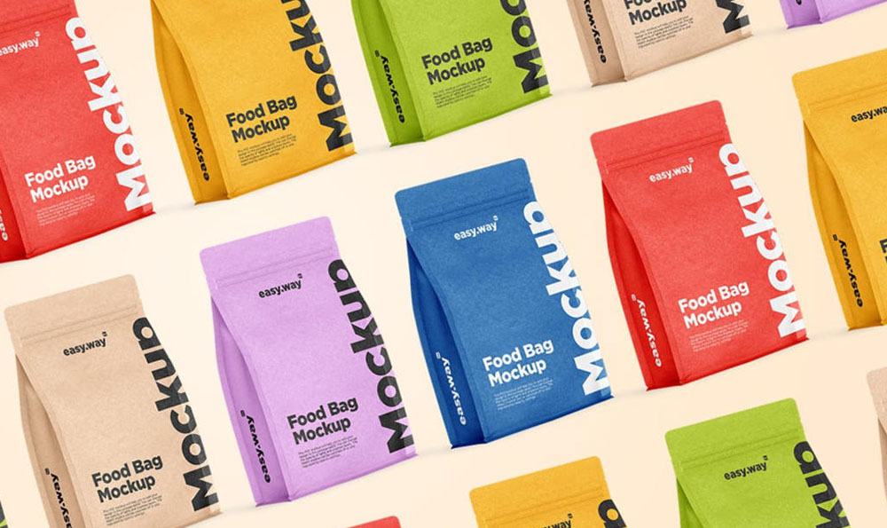 quad seal pouches