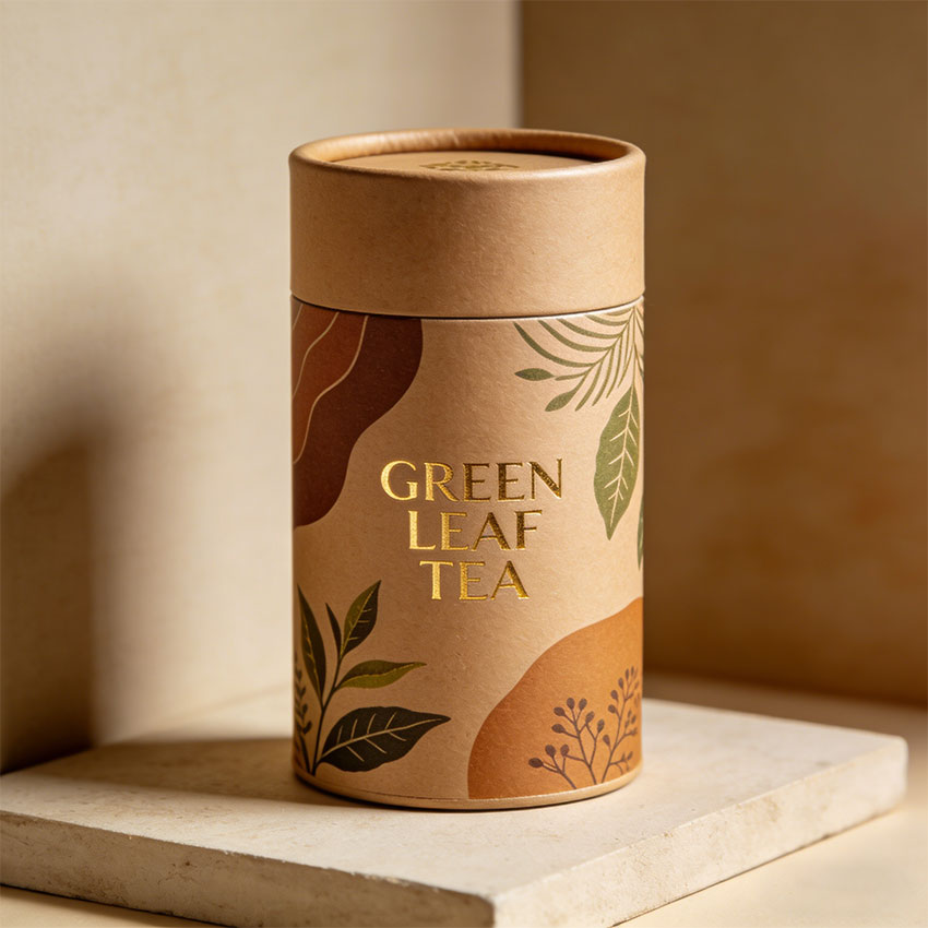 Bao b&igrave; tr&agrave; xi lanh c&aacute;c t&ocirc;ng c&oacute; thể ph&acirc;n hủy sinh học