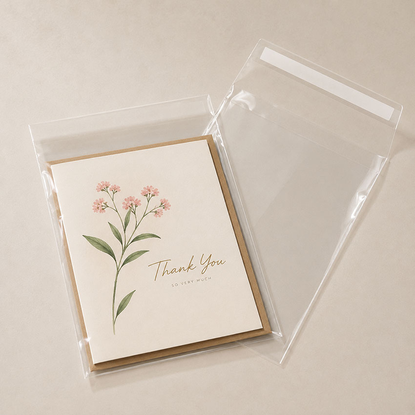 Crystal Clear Protective Closure Bags