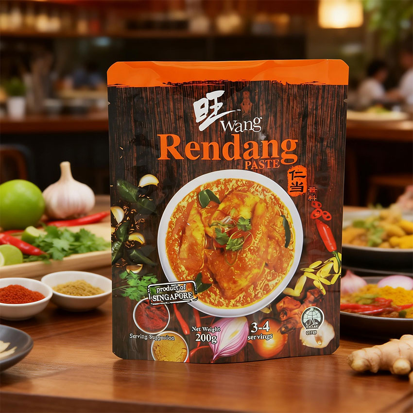 Custom Retort Pouch Bag for Curry