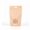 Custom Printing Round Bottom Coffee Bean Biodegradable Packaging Bags Stand up Pouches with Ziplock and Window