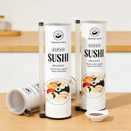 Personalized Restaurant Sushi Pop Container