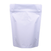 White Stand Up Coffee Bags 250G