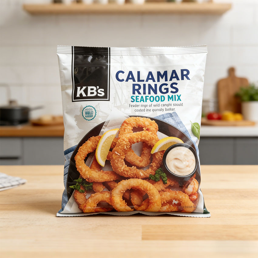 Food Safe Empty Seafood Pouches