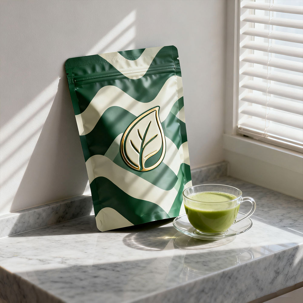 Custom Matcha Packaging Bags for Premium & Sustainable Brands