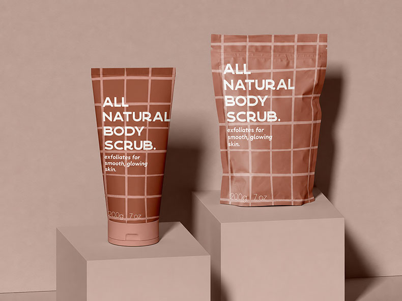 body scrub packaging wholesale