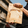 Compostable SOS Bottom Custom Paper Bread Bags