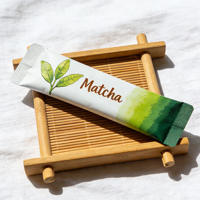Custom Stick Packaging Matcha Powder Pack