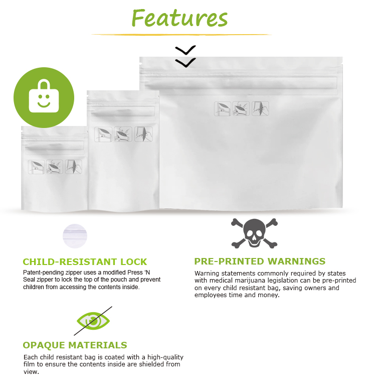 child resistant pouch