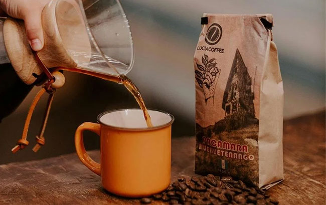 side gusset coffee bags