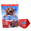 Resealable Flat Bottom Eco Friendly Zip Lock Pouch Dog Cat Treats Snack Package Pet Food Packaging Bags