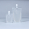 Recycelbarer transparent gesperrter Standup -Beutel für Flüssigkeit 150 ml