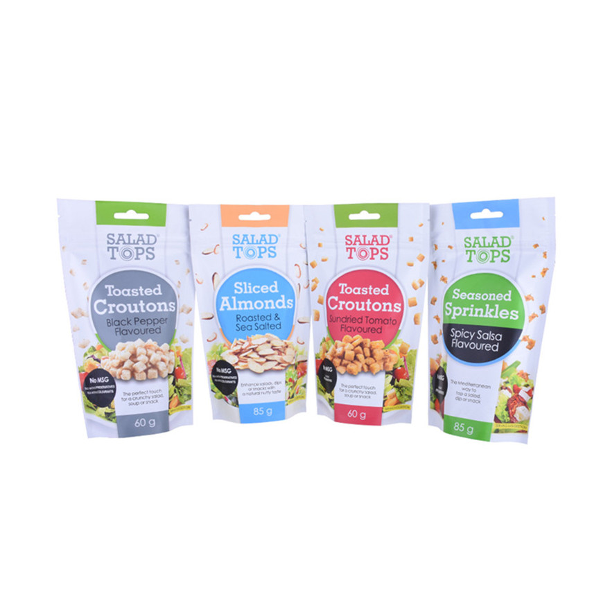 4OZ Customizable Printing Granola Nuts Mix Packaging Stand Up Pouch