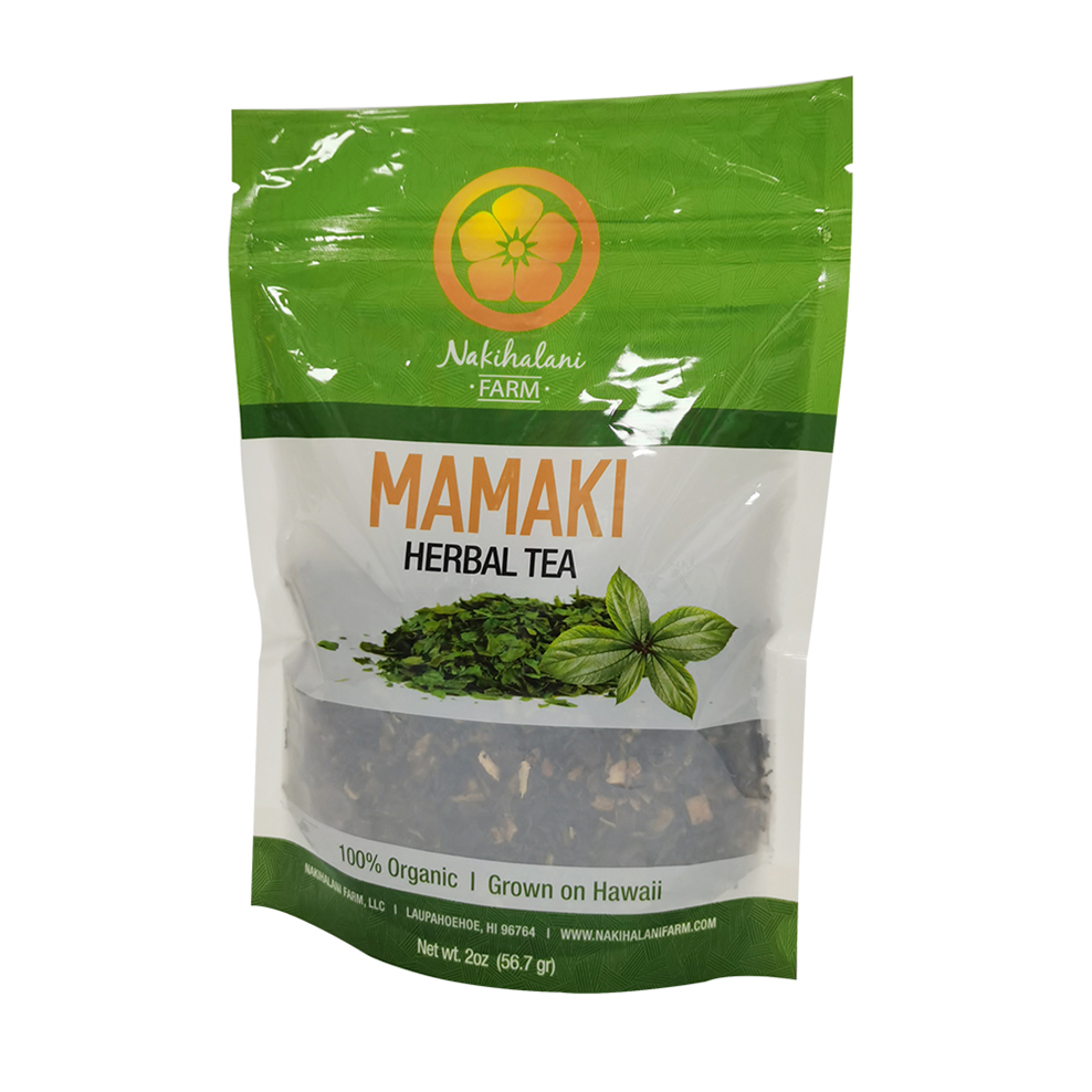 Biodegradable Cellophane Stand up Organic Herbal Tea Bag 