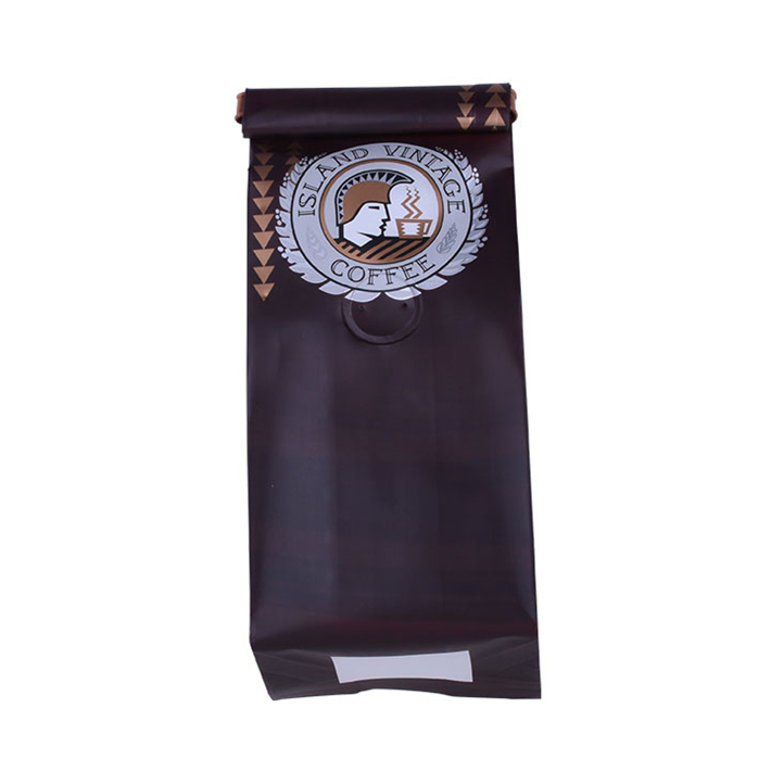 Certified Compostable Gusset Coffee Bag with Tin Tie