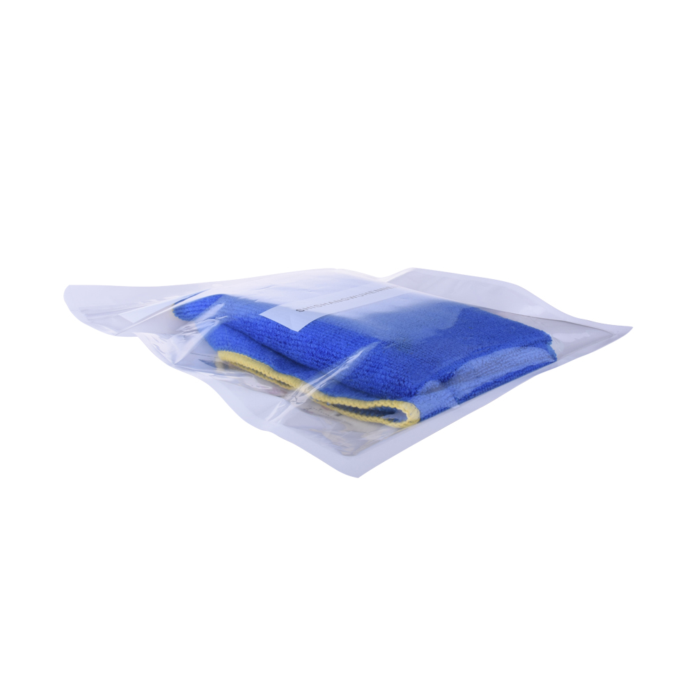 Custom Printed Bio Eco Friendly Scarf Packaging Clear Translucent Bags Australia