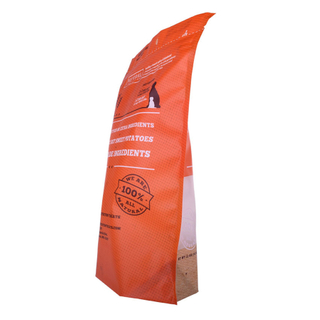 Printed Petfood Treats Organic Recyclable PE Doypack Plastic Bag