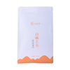Food Grade Flat Bottom Pack Pocket Zipper Heat Sealed Foil Bag Pouches for Tea Food Packaging